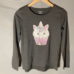 Place Long sleeve Dark Gray tee Sz XXL